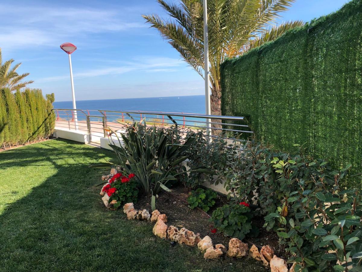 Infinity Luxury Sea View Apartment With Private Garden Arenales del Sol Exterior foto